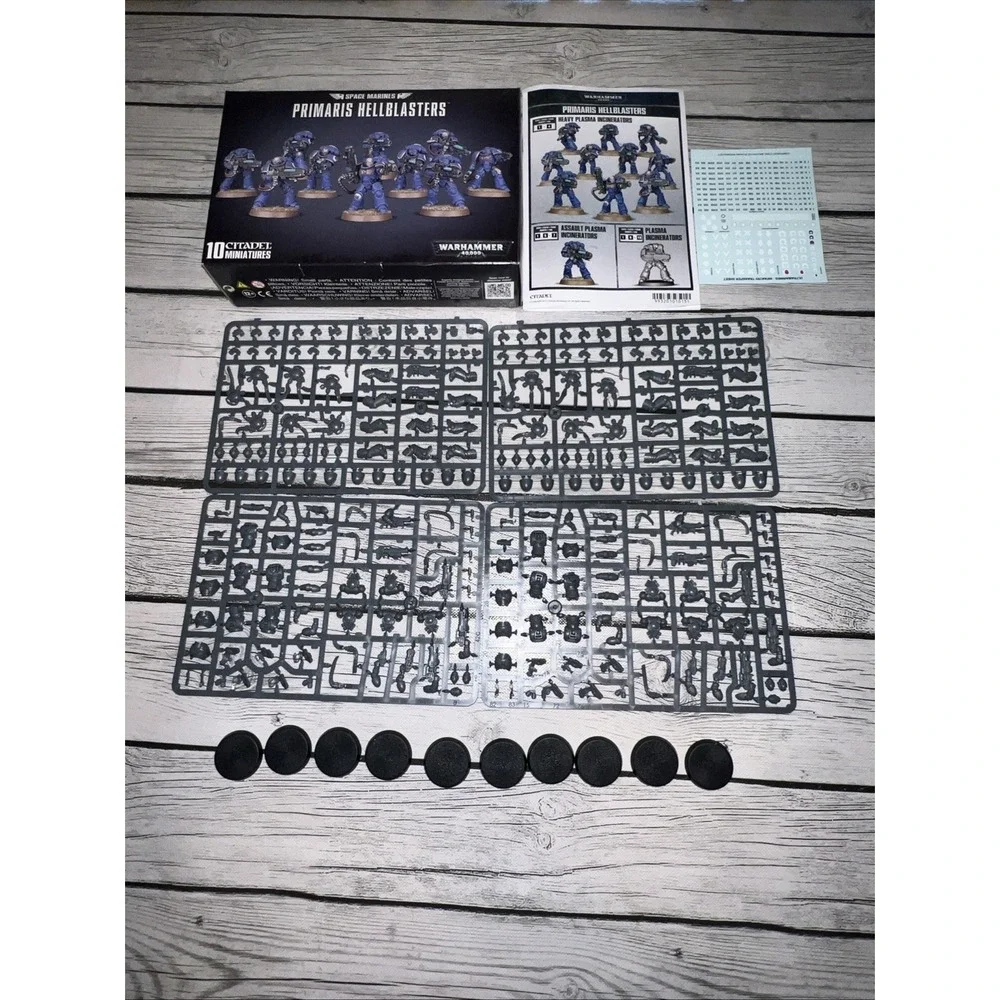 Games Workshop Space Marines Primaris Hellblasters Warhammer 40k - New Open Box